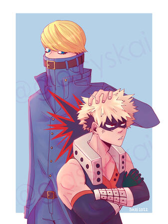 full color, bust + extra character